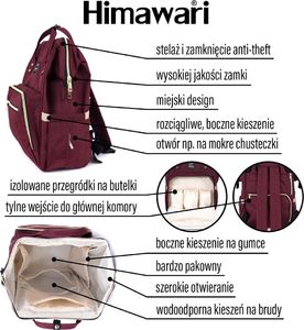 Himawari Plecak Himawari nr 12 Mommy Nie dotyczy 12