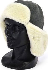 Luka Pelli Czapka z owczej skóry idealna na narty snowboard 56-58 cm (L) 2