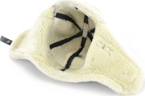 Luka Pelli Czapka z owczej skóry idealna na narty snowboard 56-58 cm (L) 3