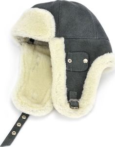 Luka Pelli Czapka z owczej skóry idealna na narty snowboard 56-58 cm (L) 4