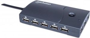 HUB USB Manhattan 13-Port Manhattan USB 2.0 Desktop (162463) 1