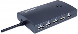 HUB USB Manhattan 13-Port Manhattan USB 2.0 Desktop (162463) 2