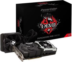 Karta graficzna Power Color Radeon R9 390X DEVIL 8GB GDDR5 (512 bit) 2x DVI-D, HDMI, DP, BOX (AXR9 390X 8GBD5-ADHV2E) 1