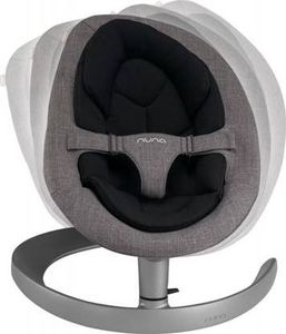 Nuna Leżaczek Leaf Grow CHARCOAL z pałąkiem 2