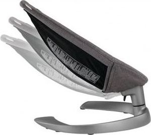 Nuna Leżaczek Leaf Grow CHARCOAL z pałąkiem 4