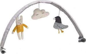 Nuna Leżaczek Leaf Grow CHARCOAL z pałąkiem 6