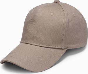 Ombre Czapka męska z daszkiem H086 - popielata 2