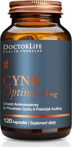 Doctor Life Doctor Life Cynk Optima 15mg suplement diety 120 kapsułek 1
