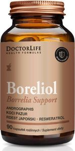 Doctor Life Doctor Life Boreliol Borrelia Support suplement diety 90 kapsułek 1
