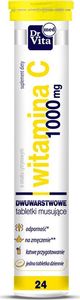 Dr Vita Dr Vita Witamina C 1000 mg suplement diety 24 tabletki musujące 1