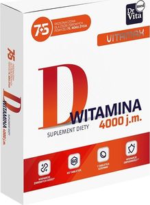 Dr Vita Dr Vita Vitamax Witamina D 4.000 j.m suplement diety 60 tabletek 1