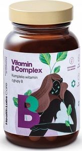 HealthLabs HealthLabs Vitamin B Complex kompleks witamin z grupy B suplement diety 60 kapsułek 1