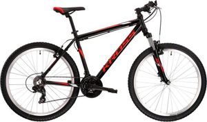 Kross Hexagon 26 XS 14" rower czarno-czerwono-szary połysk S 1