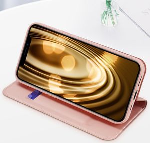 Nillkin Dux Ducis Skin Pro kabura etui pokrowiec z klapką iPhone 13 Pro Max niebieski 19