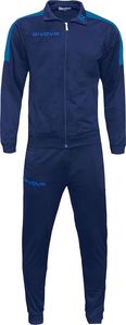 Givova Dres treningowy bluza + spodnie Tuta Revolution granatowo-niebieski TR033 0402 XL 1