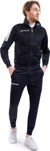 Givova Dres treningowy bluza + spodnie Tuta Revolution granatowo-biały TR033 0403 3XS 2