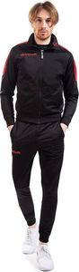 Givova Dres treningowy bluza + spodnie Tuta Revolution czarno-czerwony TR033 1012 XS 2