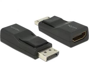 Adapter AV Delock DisplayPort - HDMI czarny (65685) 1