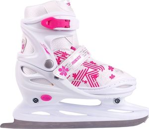 Roces Łyżwy Roces Jokey Ice 3.0 Girl biało-różowe 450708 01 26-29 2