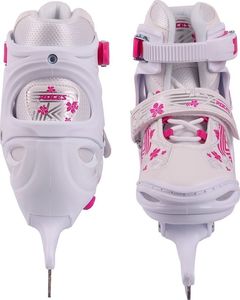 Roces Łyżwy Roces Jokey Ice 3.0 Girl biało-różowe 450708 01 26-29 4
