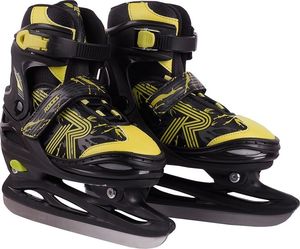 Roces Łyżwy Roces Jokey Ice 3.0 Boy czarno-limonkowe 450707 02 26-29 3