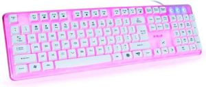 Klawiatura E-Blue K734 Przewodowa Biała UK (EKM734BKUS-IU) 3