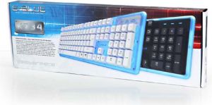 Klawiatura E-Blue K734 Przewodowa Biała UK (EKM734BKUS-IU) 6