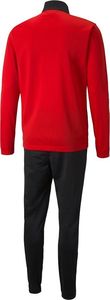Puma Dres męski Puma individualRISE Tracksuit czerwono-czarny 657534 01 M 2