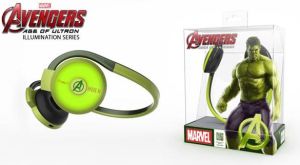 Słuchawki E-Blue Avengers Hulk (EBT932GRAA-IB) 1