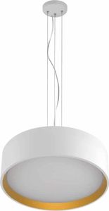 Lampa wisząca Light Prestige Hudson lampa wisząca biała/złota LP-043/1P WH/GD 1