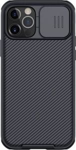 Nillkin Nillkin CamShield Pro Magnetic - Etui Apple iPhone 12 Pro Max z osłoną aparatu (Black) 1