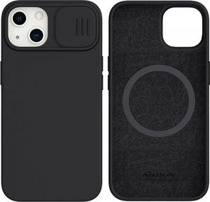 Nillkin Nillkin CamShield Silky Magnetic - Etui Apple iPhone 13 z osłoną aparatu (Elegant Black) 1