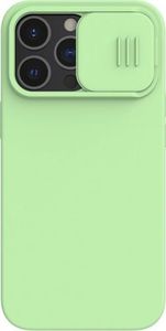 Nillkin Nillkin CamShield Silky Magnetic - Etui Apple iPhone 13 Pro z osłoną aparatu (Mint Green) 1