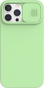 Nillkin Nillkin CamShield Silky Magnetic - Etui Apple iPhone 13 Pro Max z osłoną aparatu (Mint Green) 1