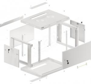 Szafa Lanberg Wisząca 19" 6U (WF01-6406-00S) 10