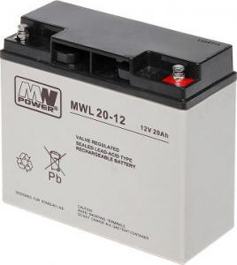 MW Power Akumulator 12V/20AH-MWL 1