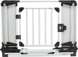 Trixie Barierka do bagażnika samochodowego, srebrna/czarna, 94–114 × 69 cm, regulowana 6