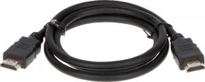 Kabel HDMI - HDMI 1m czarny (HDMI-1.0-V2.0) 2