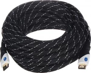 Kabel HDMI - HDMI 10m srebrny (HDMI-10-PP) 2