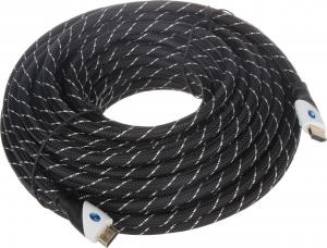 Kabel HDMI - HDMI 20m srebrny (HDMI-20-PP) 2