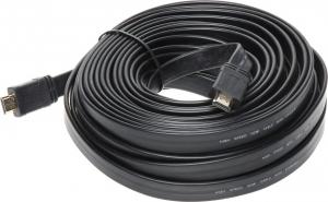 Kabel HDMI - HDMI 15m czarny (HDMI-15-FL) 2