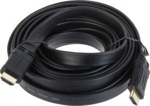 Kabel HDMI - HDMI 5m czarny (HDMI-5.0-FL) 3