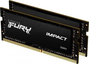 Pamięć do laptopa Kingston Fury Impact, SODIMM, DDR4, 64 GB, 2666 MHz, CL16 (KF426S16IBK2/64) 1
