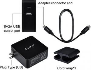 Ładowarka Luxa2 EnerG Bar 1x USB-A 1x USB-C 3 A (PO-UBC-PC60BK-01) 5