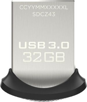 Pendrive SanDisk Cruzer Ultra Fit 32GB (SDCZ43-032G-GAM46) 1
