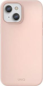 Uniq Etui UNIQ Lino Apple iPhone 13 różowy/blush pink 2