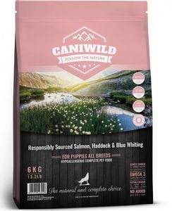 Caniwild Caniwild Grain-Free Puppy Salmon with Haddock and Blue Whiting 100g, hipoalergiczna z rybami 1