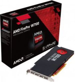 Karta graficzna AMD FirePro W7100 8GB GDDR5 (256 bit) 4x DP, BOX (100-505975) 1