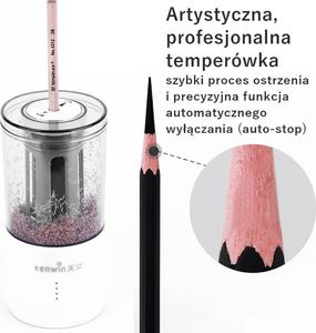 Tenwin Temperówka elektryczna frez dla artystów TENWIN 6