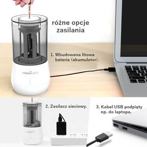 Tenwin Temperówka elektryczna frez dla artystów TENWIN 7